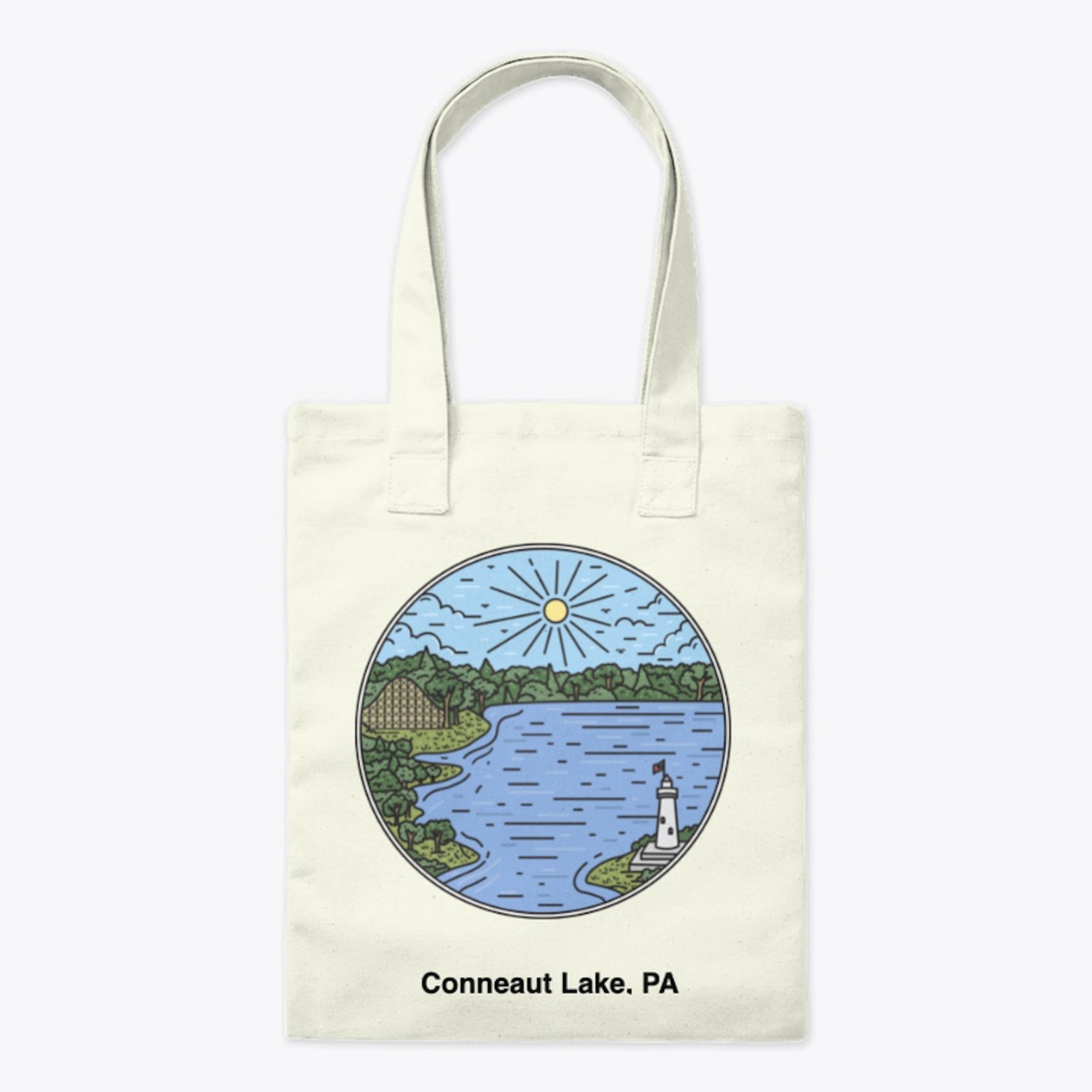 Conneaut Lake Tote Bag