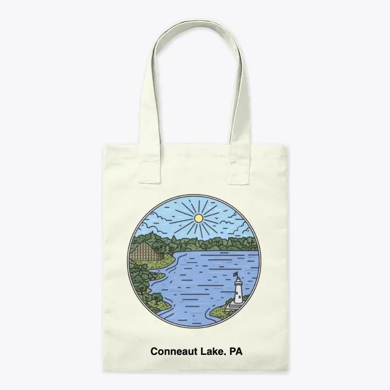 Conneaut Lake Tote Bag